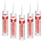 Flame Resistant Firestop Silicone Sealant Black White And Gray 300ml
